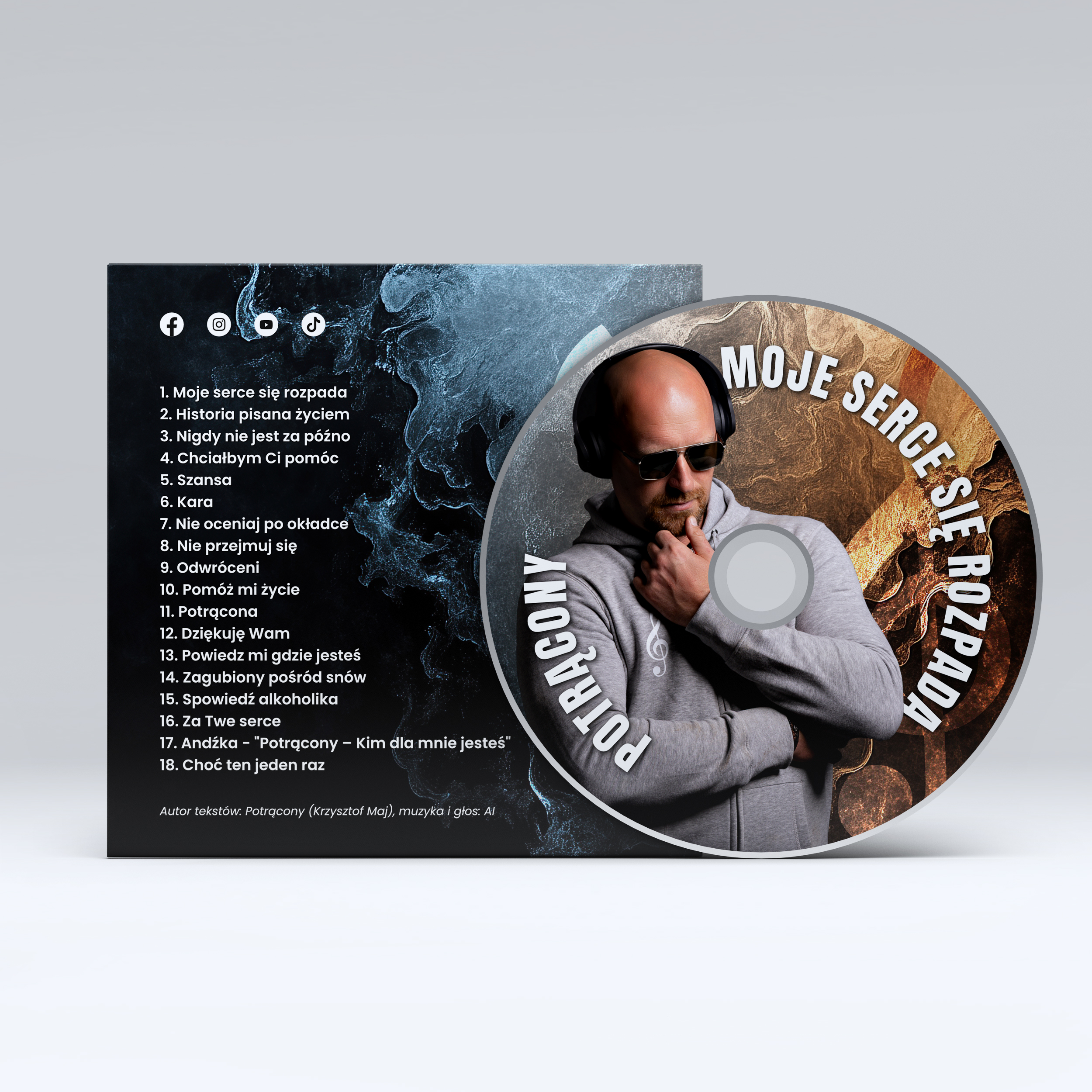 Potrącony – „Moje serce się rozpada” | Płyta CD
