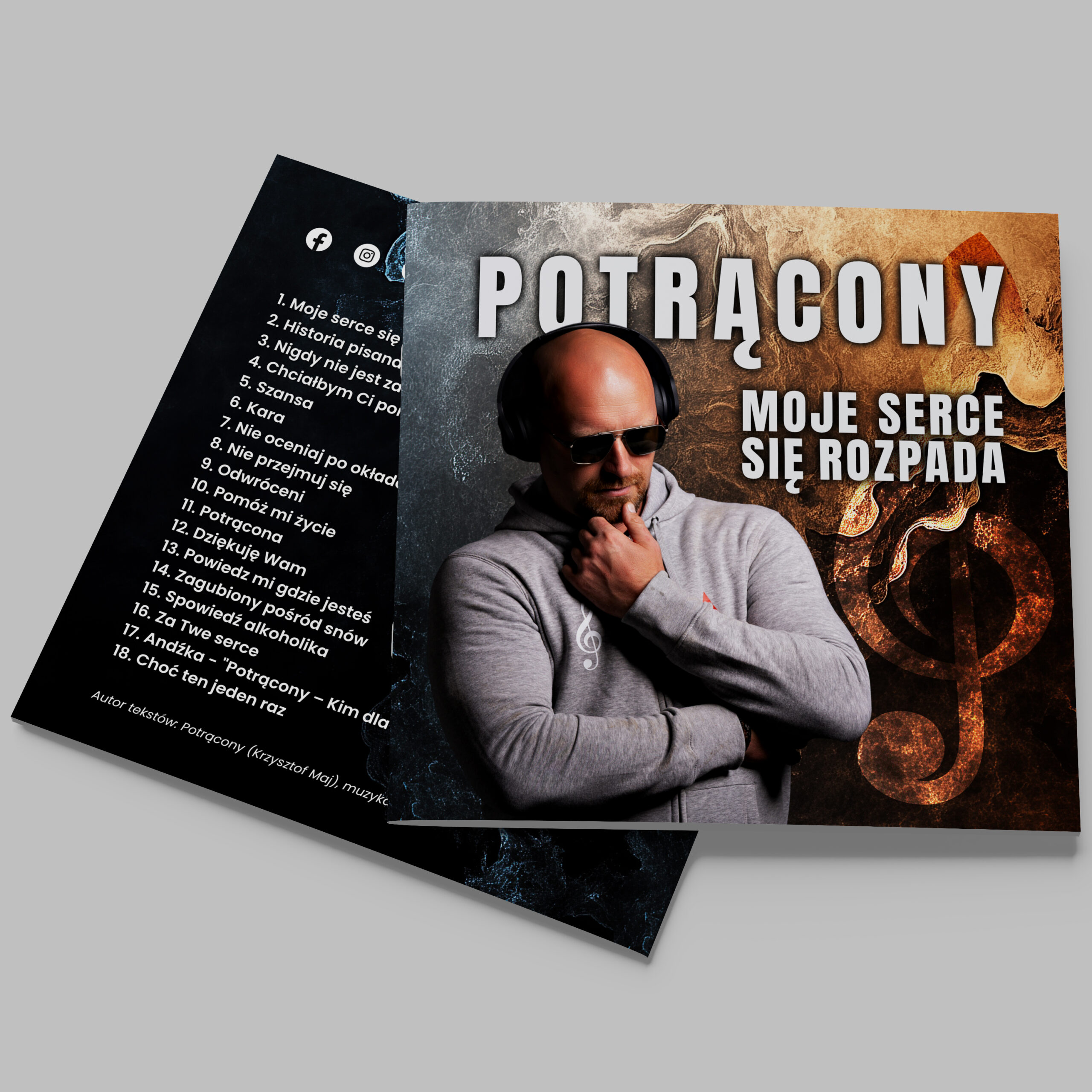 Potrącony – „Moje serce się rozpada” | Płyta CD